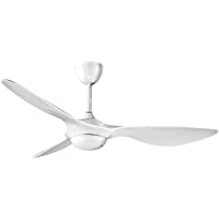 reiga 132CM Ventilador de Techo con Kit de Luz LED Control Remoto- 3 Cuchillas Modernas- 6 Velocidades- Motor Silencioso…